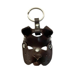 Кожаный брелок b03 Собака