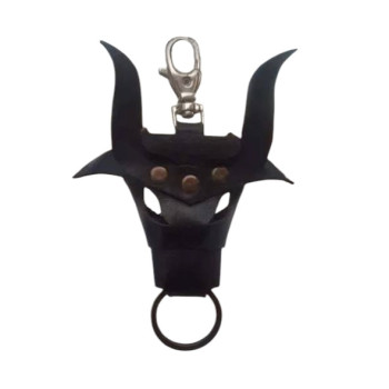 Кожаный брелок b22 Бык