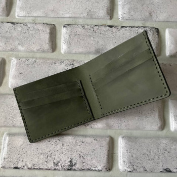 Кожаный кошелек k204